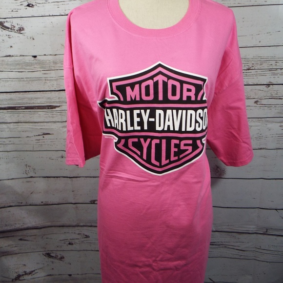 Harley Davidson New Port Richey >> Harley Davidson New Port Richey Fl Pink Shirt 2xl Harley Davidson New Port Richey >> Harley Davidson New Port Richey Fl Pink Shirt 2xl